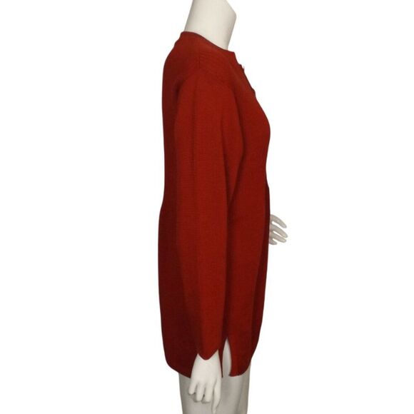 PERUVIAN CONNECTION Cardigan Sweater, M, Partial buttons, Long sleeve, Knit - Picture 8 of 14